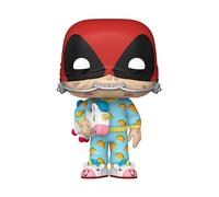 Funko POP Marvel Sleepover Deadpool 3,75" Figura In Vinile (#1344)