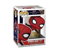 Funko Pop! Marvel: - Spider-Man - (Upgraded Suit) - Figura in Vinile da Collezione - Idea Regalo - Merchandising Ufficiale - Giocattoli per Bambini e Adulti