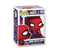 Funko Pop! Marvel - Spider-man - What If - Zombie Hunter Spidey With Doctor Strange Cape - Marvel What If - Figura in Vinile da Collezione - Idea Regalo - Merchandising Ufficiale - TV Fans
