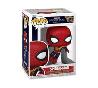 Funko Pop! Marvel: Spiderman No Way Home 2021 - Spider-Man - Leaping SM1 - Figura in Vinile da Collezione - Idea Regalo - Merchandising Ufficiale - Giocattoli per Bambini e Adulti - Movies Fans