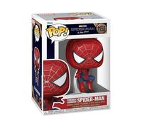 Funko Pop! Marvel: Spiderman No Way Home 2021 - Spider-Man - Leaping SM2 - Figura in Vinile da Collezione - Idea Regalo - Merchandising Ufficiale - Giocattoli per Bambini e Adulti - Movies Fans