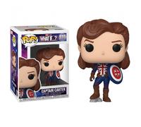 FUNKO POP MARVEL STUDIOS WHAT IF...? - CAPTAIN CARTER (870) VINYL FIGURE 10 cm