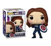 FUNKO POP MARVEL STUDIOS WHAT IF..? - CAPTAIN CARTER (968) STEALTH BOBBLE-HEAD