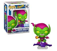 Funko Pop Marvel The Animated Series - Spider-Man Green Goblin #1502 | Statuetta in vinile da collezione | Cattivo classico della serie animata anni '90 | Prodotto ufficiale Marvel