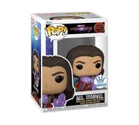 Funko – Funko Pop! Marvel: The Marvels – Ms. Marvel – Esclusiva Embiggen Punch Shop, 69192