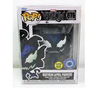 FUNKO POP MARVEL VENOM 676 MAYHEM APRIL PARKER GLOWS IN THE DARK POP IN A BOX EX
