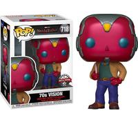 Funko Pop! 52047 Marvel WandaVision - 70s Vision Vinyl Figure Exclusive Special Edition #718