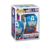Funko Pop! Marvel: What If - Captain America- Figura in Vinile da Collezione - Idea Regalo - Merchandising Ufficiale - Giocattoli per Bambini e Adulti - Superheroes Fans