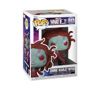 Funko Pop! Marvel - What If - Zombie Scarlet Witch - Marvel What If- Figura in Vinile da Collezione - Idea Regalo - Merchandising Ufficiale - Giocattoli per Bambini e Adulti - TV Fans
