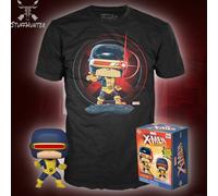 Funko Pop Marvel x-Men Cyclops Gitd & Tè Maglietta (Size L) Esclusivo Ovp Nuovo