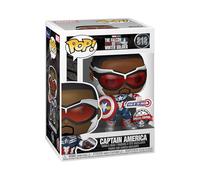 Funko Pop Marvel Falcon E Invernale Soldier 818 Captain America Vinile Figura