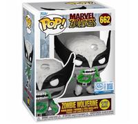 Funko Pop Marvel Zombie Wolverine Black & White Vinyl Bobblehead GITD #662