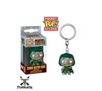 Funko Pop Marvel Zombies Medico Doom - Pocket Portachiavi Catena Chiave - Nuovo