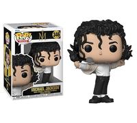 Funko Pop Michael Jackson + Protector: Pop! Rocks (fornito con custodia protettiva ToyBop Box Collector) (Superbowl)