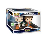 Funko Pop! Moment: Back To The Future - Doc & Marty&Marty - Ritorno Al Futuro - Figura in Vinile da Collezione - Idea Regalo - Merchandising Ufficiale - Giocattoli per Bambini e Adulti - Movies Fans