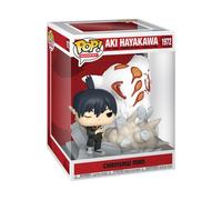 Funko Pop Moment: Chainsaw Man - Aki Hayakawa - (Fox Devil) - Figura in Vinile
