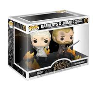 Funko Pop! Moment: Game of Thrones-Daenerys Targaryen & Jorah B2B with Swords- Figura in Vinile da Collezione - Idea Regalo - Merchandising Ufficiale - Giocattoli per Bambini e Adulti