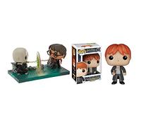Funko POP! Moment: Harry Potter - Harry VS Voldemort, Multicolore, ST & 5859 Harry Potter Ron Weasley Pop Vinyl Figure