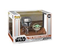 Star Wars The Mandalorian & The Child (Baby Yoda) Pop Funko TV Moments n° 390