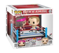 Funko Pop Moment WWE Bret Hart Vs Shawn Michaels Figura in vinile da collezione