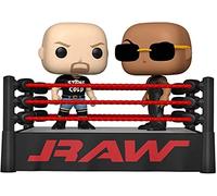 Wwe Freddo Steve Austin & The Rock Nel Anello 9.5cm Pop Vinile Figura Funko