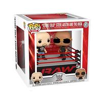 Wwe Freddo Steve Austin & The Rock Nel Anello 9.5cm Pop Vinile Figura Funko
