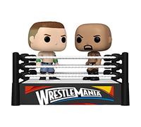 Funko Pop! Moment: WWE - John Cena Vs Rock - (2012) - Figura in Vinile da Collezione - Idea Regalo - Merchandising Ufficiale - Giocattoli per Bambini e Adulti - Sports Fans
