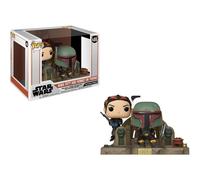 Funko Pop Momento Star Wars The Mandalorian Boba Fett e Fennec Shand