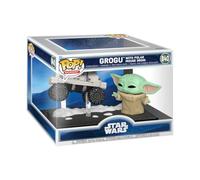 Funko Pop! Moments: Mandalorian & Grogu - Grogu with Polar Mouse Droid | Gadget Ufficiale - Personaggio in Vinile da Collezione da Esporre - Idea Regalo Compleanno per Fan e Collezionisti