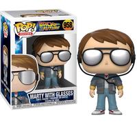 Funko POP Movie: Back to the Future-Marty McFly With Glasses - Collectable Viny