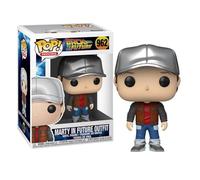Funko Pop! Movies: Back Marty McFly in Future Outfit - Back To The Future - Ritorno al Futuro - Figura in Vinile da Collezione - Idea Regalo - Merchandising Ufficiale - Movies Fans