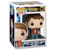 Funko POP! Movies: BTTF - Marty McFly in Puffy Vest - Back To The Future - Ritorno Al Futuro - Figura in Vinile da Collezione - Idea Regalo - Merchandising Ufficiale - Giocattoli per Bambini e Adulti