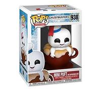 Funko Pop! Movies: Ghostbusters: After-Mini Puft in Cappuccino Cup - Figura in Vinile da Collezione - Idea Regalo - Merchandising Ufficiale - Giocattoli per Bambini e Adulti - Movies Fans