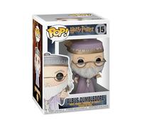 Funko Pop! Movies: Harry Potter - Albus Dumbledore - (Wand) - Albus Silente- Figura in Vinile da Collezione - Idea Regalo - Merchandising Ufficiale - Giocattoli per Bambini e Adulti