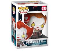 Funko Pop! Movies: IT: Chapter 2- Pennywise with Balloon - Figura in Vinile da Collezione - Idea Regalo - Merchandising Ufficiale - Giocattoli per Bambini e Adulti - Movies Fans