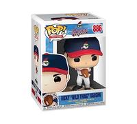 Funko Pop! Movies: Major League - Ricky Vaughn - Probabilità di 1/6 per la Variante ChaseASE - (Styles May Vary) - Figura in Vinile da Collezione - Idea Regalo - Merchandising Ufficiale - Movies Fans