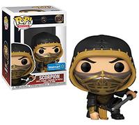 Funko POP! Movies: Mortal Kombat - Scorpion - (Action Pose) - (Metallic) - Figura in Vinile da Collezione - Idea Regalo - Merchandising Ufficiale - Giocattoli per Bambini e Adulti - Movies Fans