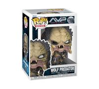 Funko Pop! Movies: Predator - Wolf Predator - Probabilità di 1/6 per la Variante Chase - Predator Classic - Figura in Vinile da Collezione - Idea Regalo - Merchandising Ufficiale - Sci-Fi Fans