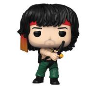 Funko POP! Movies: Rambo S2- John Rambo w/Bow - Figura in vinile da collezione - Idea regalo - Prodotto ufficiale - Giocattoli per bambini e adulti - Modello di figura per collezionisti
