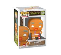 Funko Pop! Movies: Shrek Dream Works 30th - Gingerbread Man Man - Figura in Vinile da Collezione - Idea Regalo - Merchandising Ufficiale - Giocattoli per Bambini e Adulti - Movies Fans