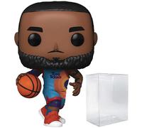 Funko Pop! Movies: Space Jam, A New Legacy - Lebron James Dribbling Vinyl Figure #1090 (Includes Compatible Pop Box Protector Case)