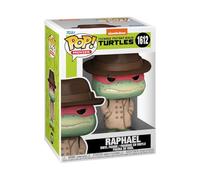 Funko Pop! Movies: Teenage Mutant Ninja Turtles (TMNT) - Raphael With Coat & Hat - TMNT 1990 - Figura in Vinile da Collezione - Idea Regalo - Merchandising Ufficiale - Giocattoli per Bambini e Adulti
