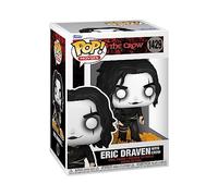 Funko Pop! Movies: The Crow - Eric With Crow - Figura in Vinile da Collezione - Idea Regalo - Merchandising Ufficiale - Giocattoli per Bambini e Adulti - Movies Fans - Figura per i Collezionisti