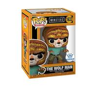 Funko Pop! Movies Universal Monsters The Wolf Man Vinyl Figure, 10,3 cm, Esclusiva