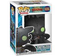 Funko Pop Movies Vinyl Action Figure Toothless 3.75" 686 2022