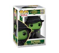 Wicked Pop! Vinile Figura Elphaba Con Grimmerie 9 Cm Funko