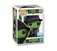 Funko Pop! Movies: Wicked: For Good - Elphaba (Glitter)- Esclusiva Amazon - Figura in Vinile da Collezione - Idea Regalo - Merchandising Ufficiale - Giocattoli per Bambini e Adulti - Movies Fans
