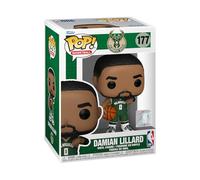 Funko Pop! NBA: Bucks - Damian Lillard - Figura in Vinile da Collezione - Idea Regalo - Merchandising Ufficiale - Giocattoli per Bambini e Adulti - Sports Fans - Figura da Collezione e da Esposizione