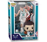 FUNKO POP NBA CHARLOTTE HORNETS - 01 LaMELO BALL POP VINYL FIGURE TRADING CARD
