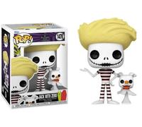 Funko Pop NBX & Buddy 1470 Jack with Zero (Beach) jack skellington